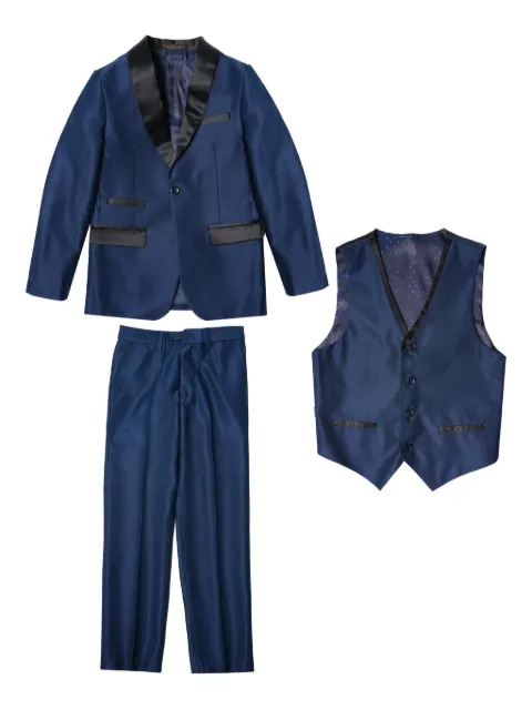 ROMANO KIDS satin suit set (three pieces)