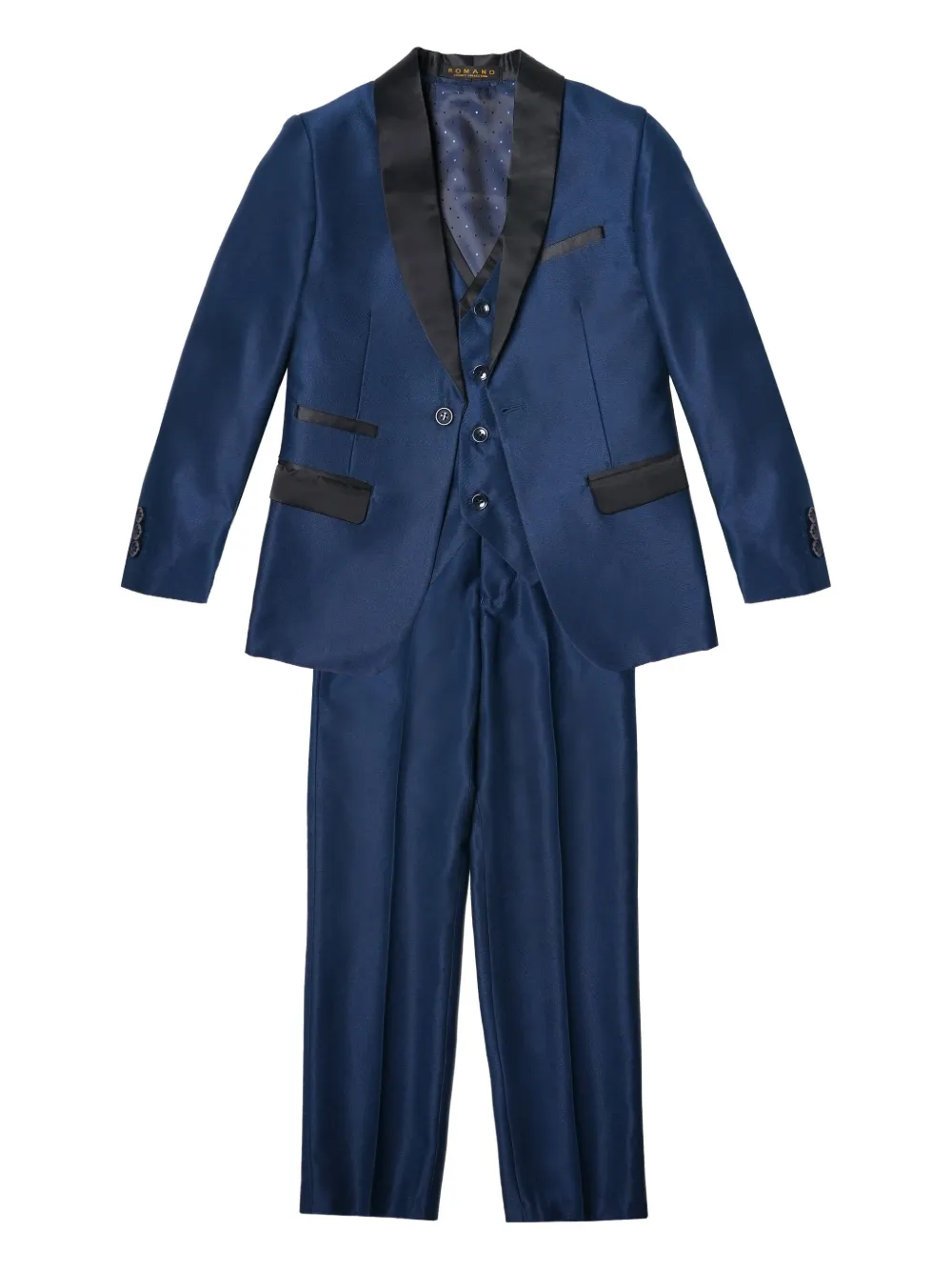 ROMANO KIDS satin suit set (three pieces) | Three Piece Suits | Image 2