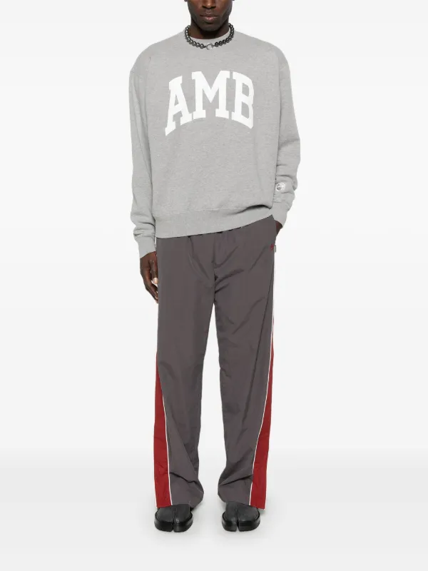AMBUSH Amb グラフィック スウェットシャツ | グレー | FARFETCH JP
