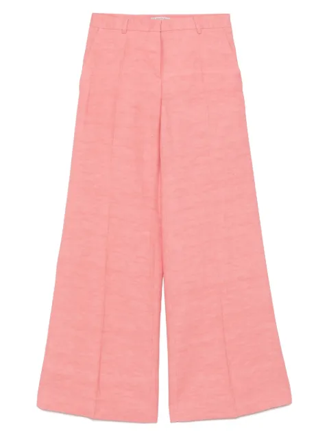 Alberto Biani pantalones palazzo texturizados