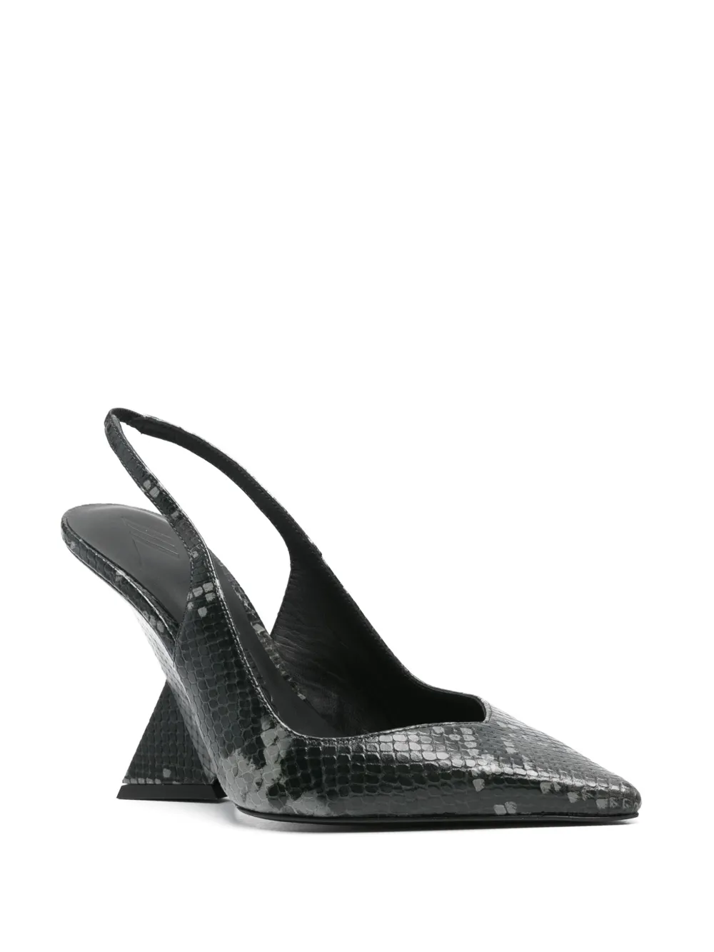 The Attico 105mm Cheope pumps Black
