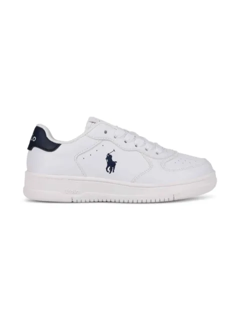 POLO RALPH LAUREN KIDS logo-embroidered sneakers