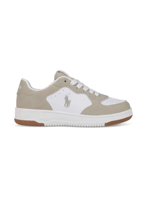 POLO RALPH LAUREN KIDS logo-embroidered sneakers