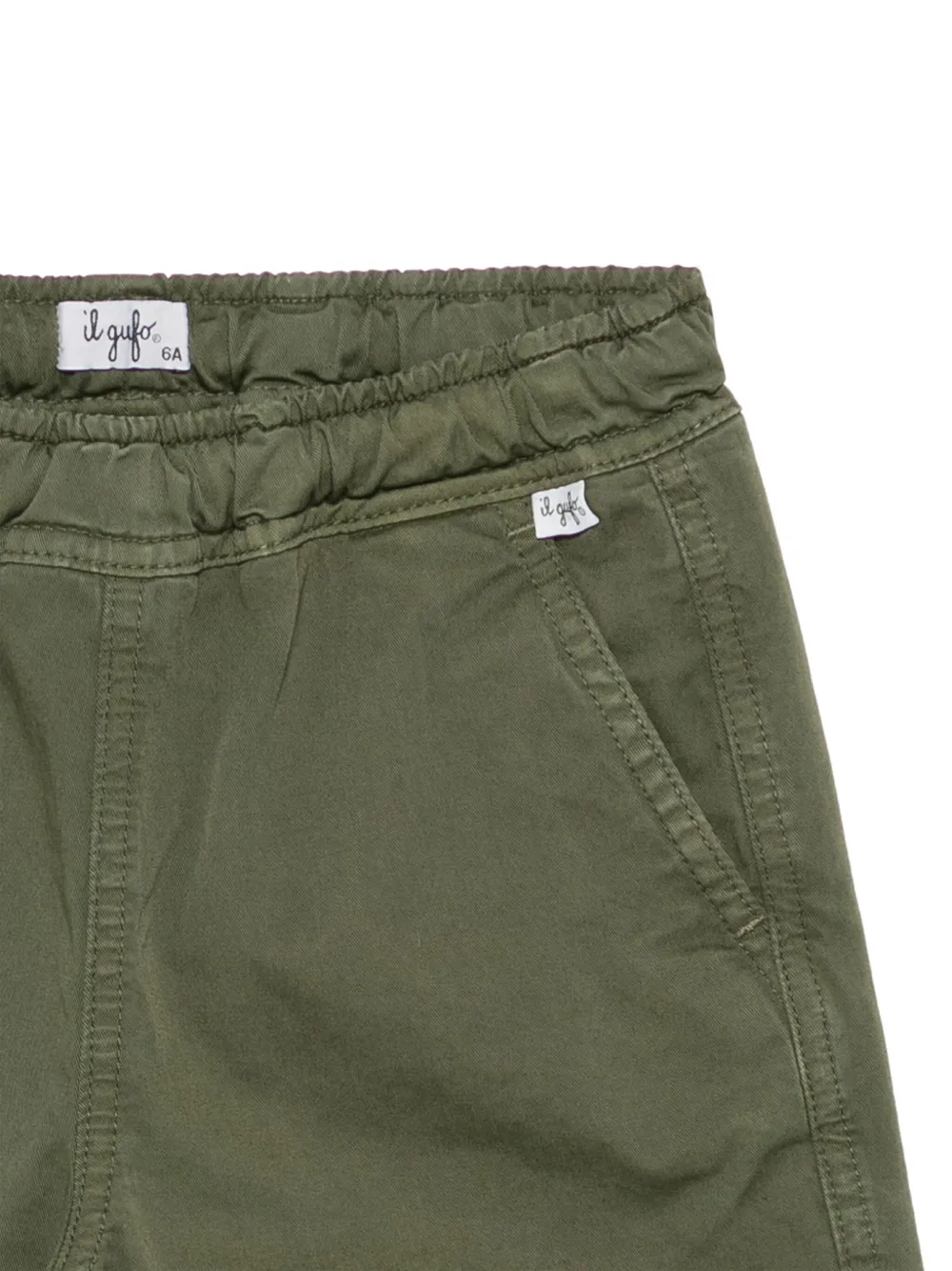 Il Gufo Twill broek Groen