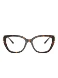 Michael Kors cat-eye glasses - Brown