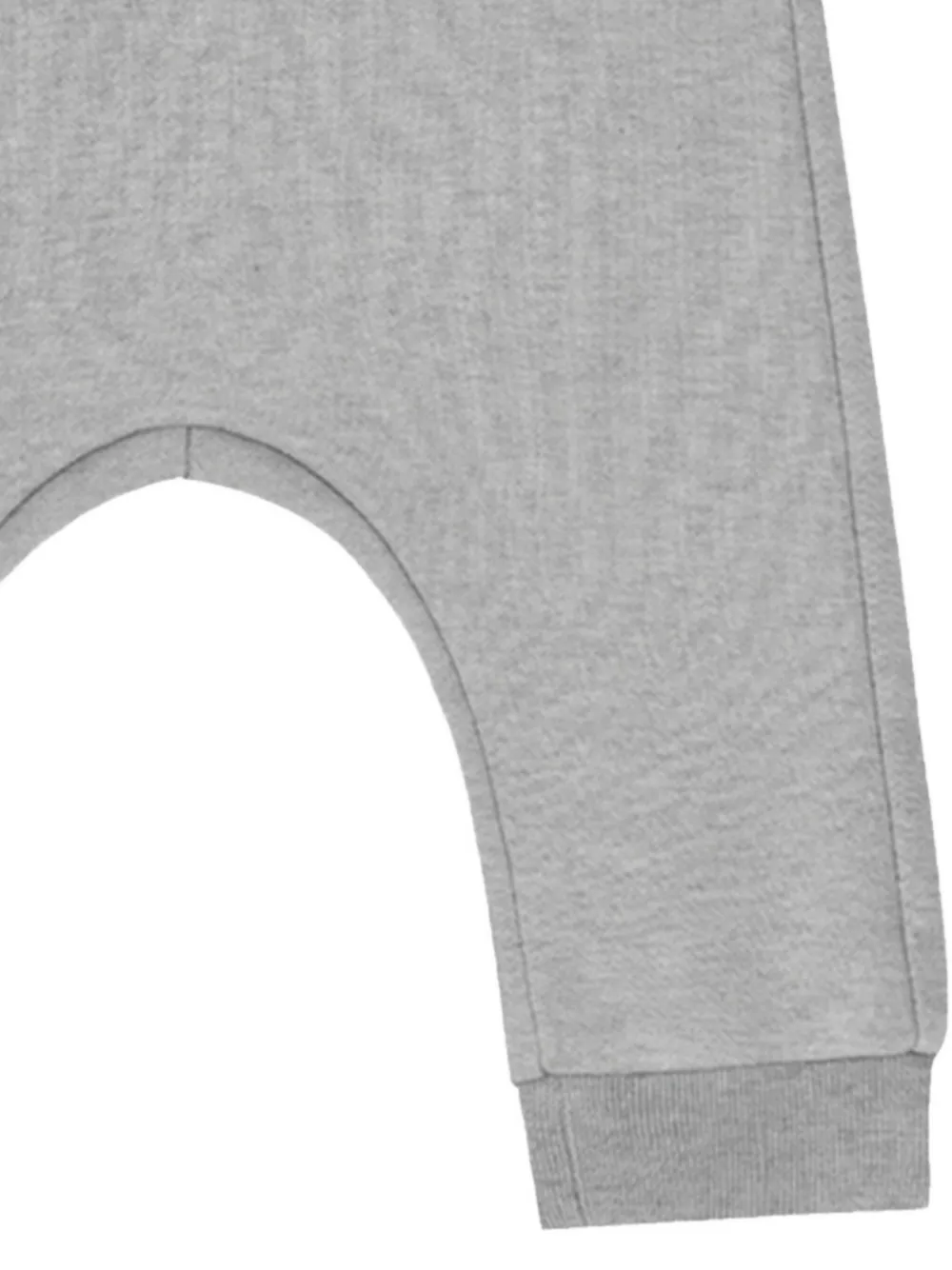 Pangaia Kids Elastische joggingbroek met trekkoord Grijs