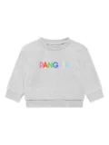 Pangaia Kids logo-graphic sweatshirt - Grey