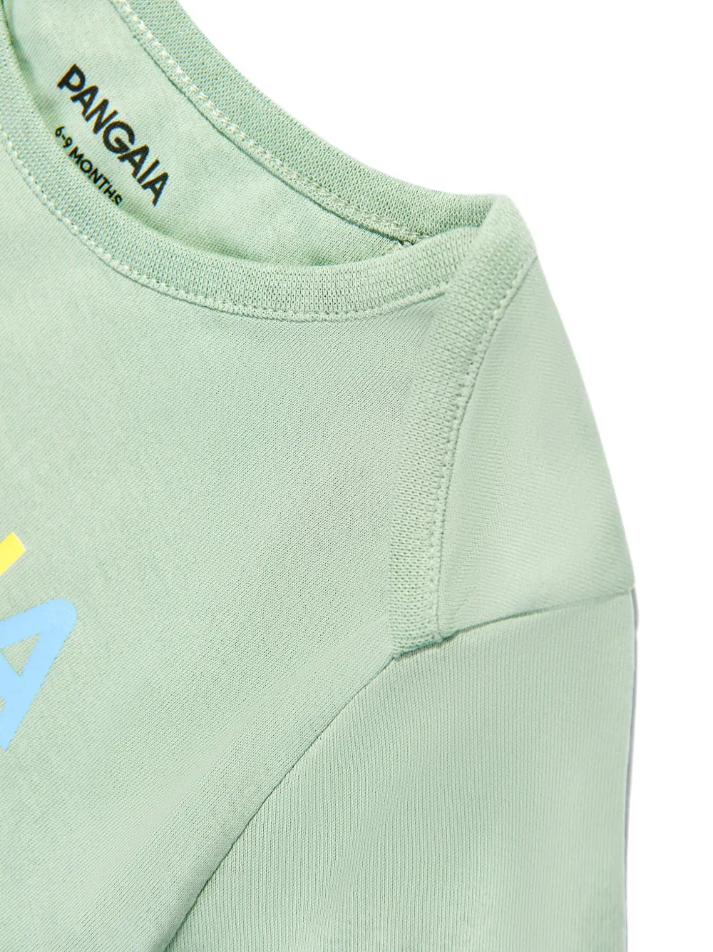 Pangaia Logo-print T-shirt In Green