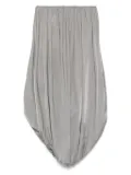 The Attico draped mini dress - Grey