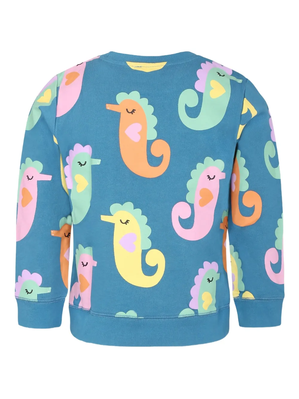 Stella McCartney Kids Sweater met print Blauw