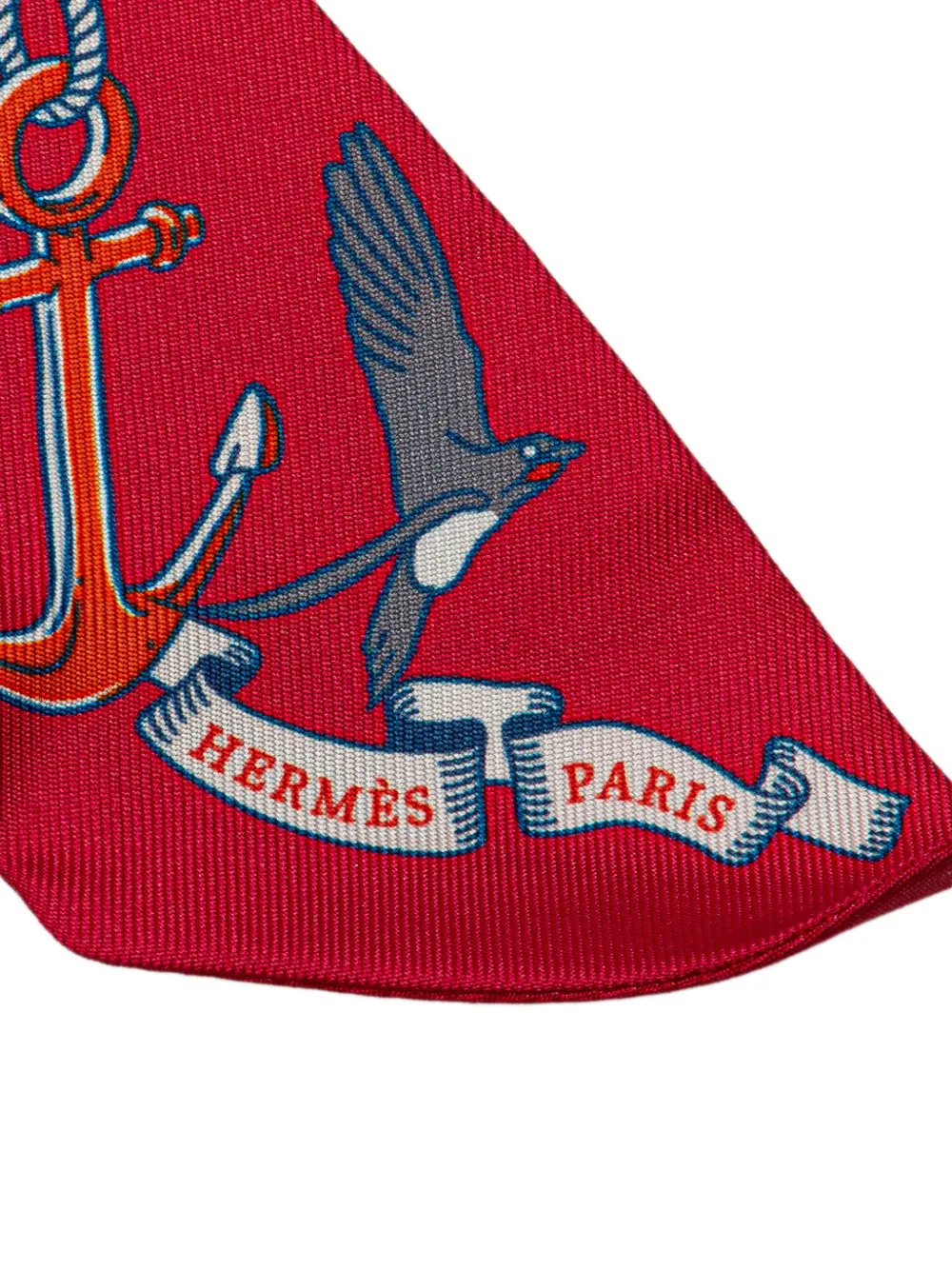 Hermès Pre-Owned foulard Sur Mon Nuage Twilly en soie en soi 20e siècle | Image 2