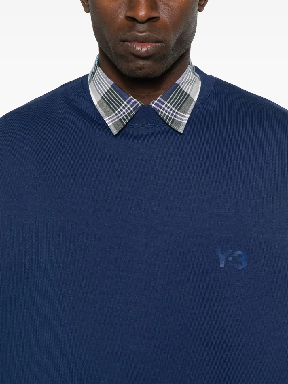 Y-3 Badstof sweater Blauw