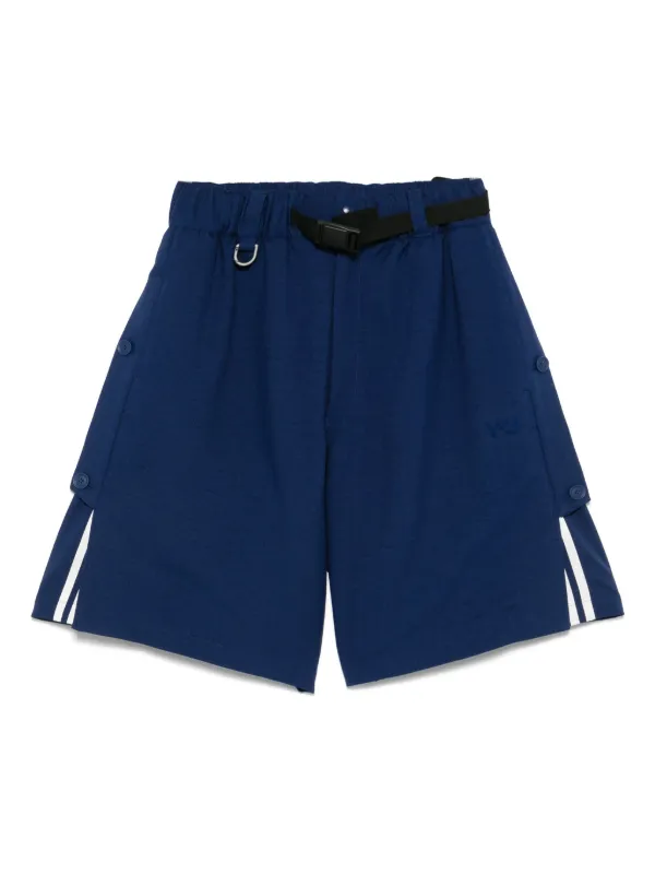 パンツ S Y-3 UNIFORMSTRAIGHTLEG 3-STRIPESSHORTS Y-3 Y-3 Sport Uniform 3-Stripes Shorts | REVERSIBLE