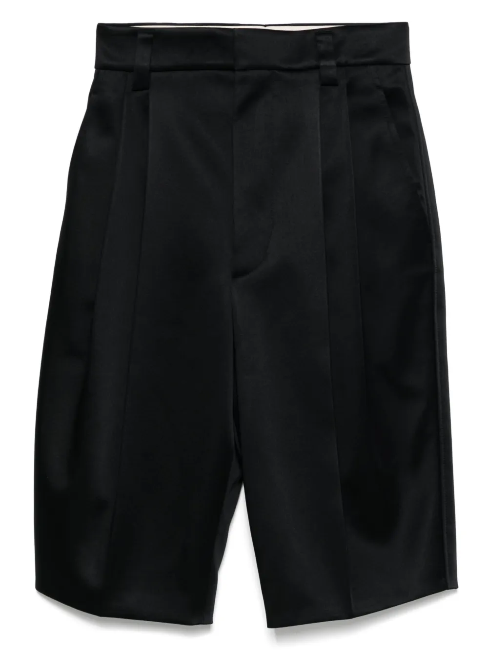 Carven Bermuda com pregas | Preto | Image 1