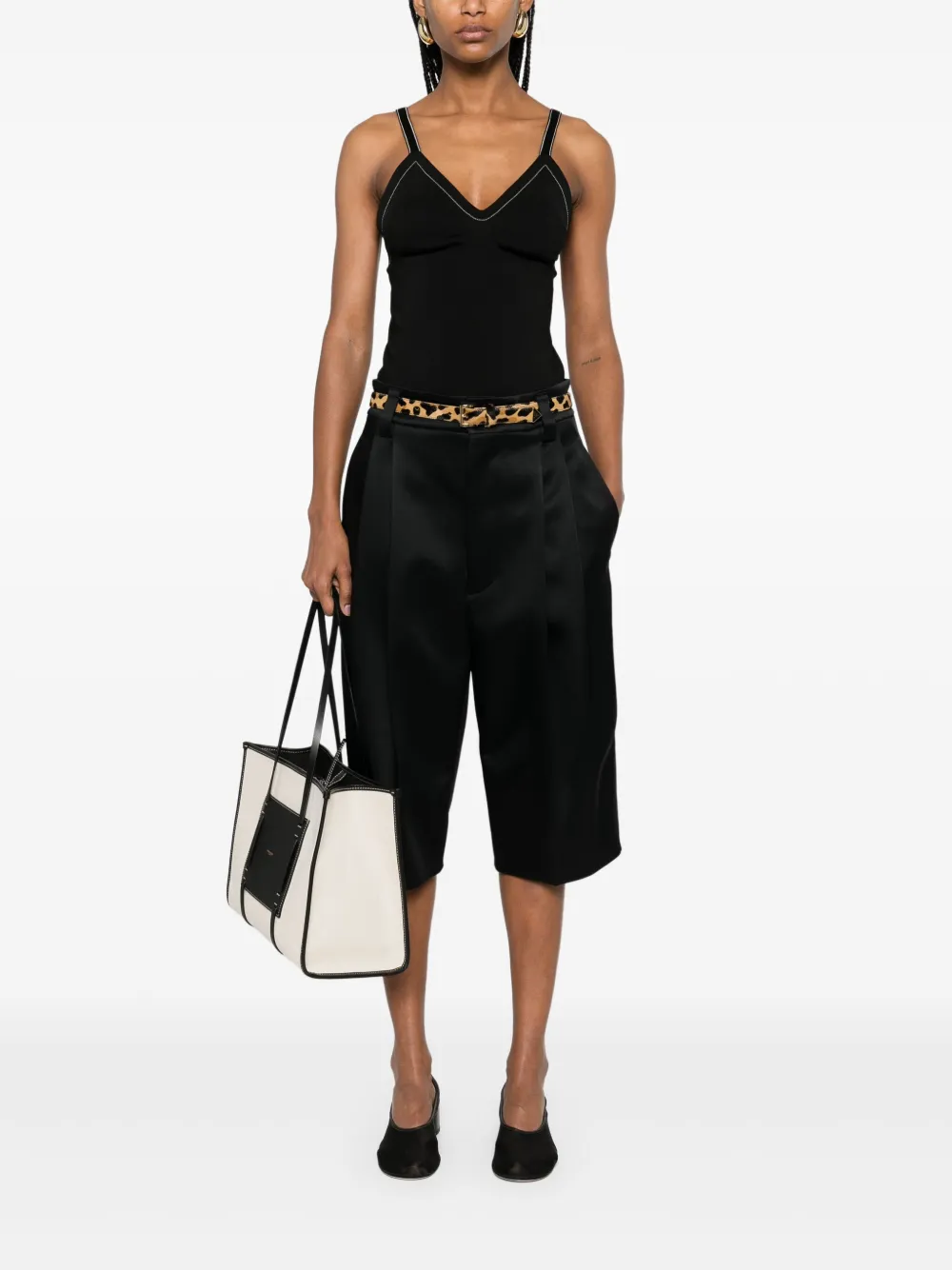 Carven Bermuda com pregas | Bermudas | Image 2