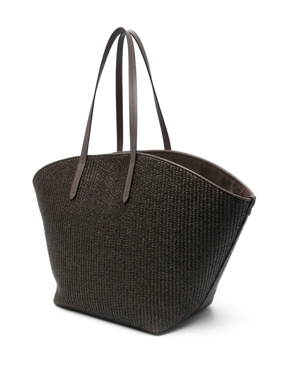 BRUNELLO CUCINELLI RAFFIA TOTE BAG