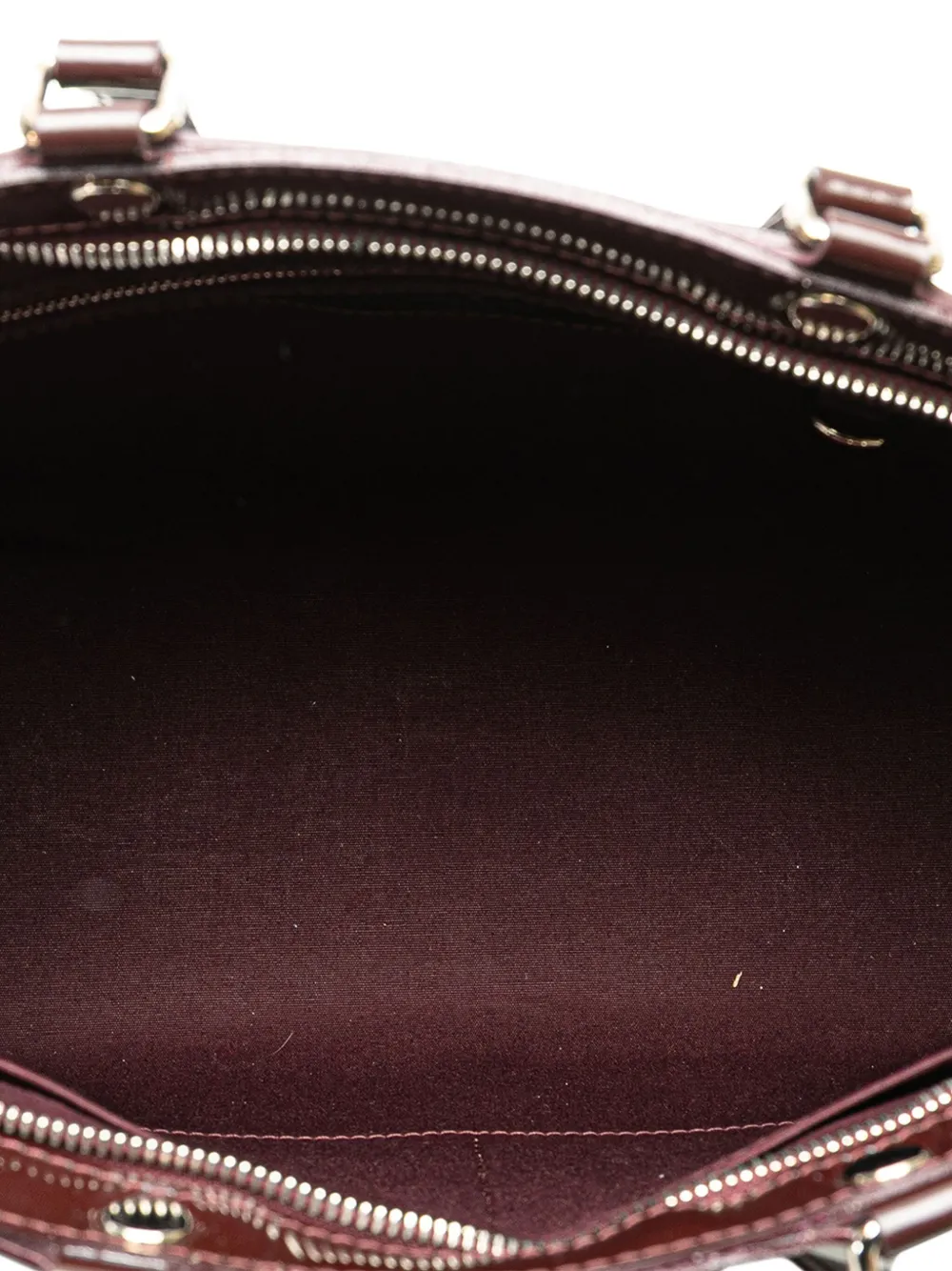 Pre-owned Louis Vuitton 2012 Electric Epi Brea Mm Satchel In Purple