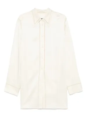 Jil Sander アシンメトリーカラー ブラウス | ニュートラル | FARFETCH JP