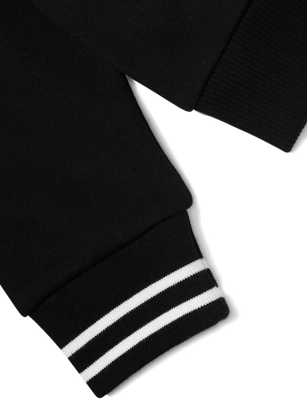 Balmain Kids Sweater met logo Zwart