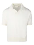 atomo factory short-button polo shirt - White