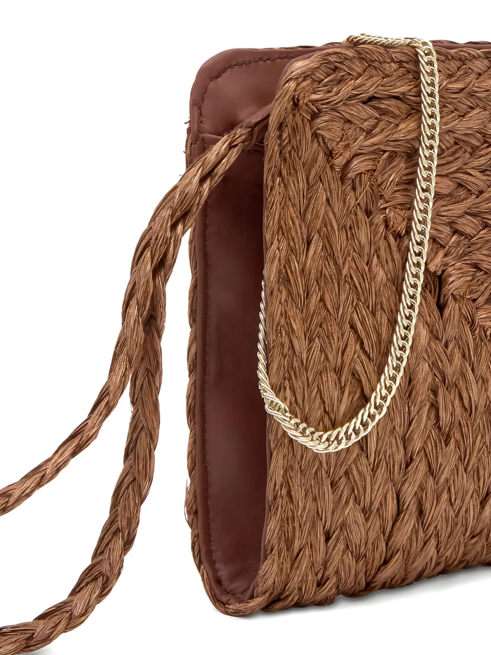 Castañer Bali clutch - Bruin