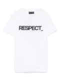 Save The Duck Kids Crest T-shirt - White