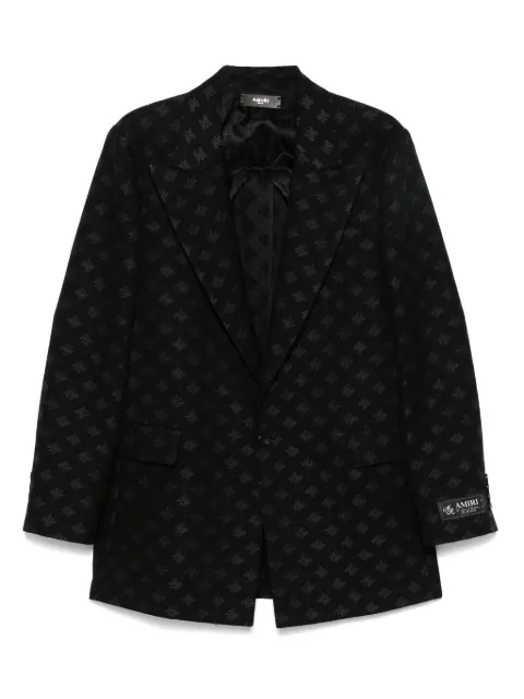 AMIRI logo-jacquard blazer