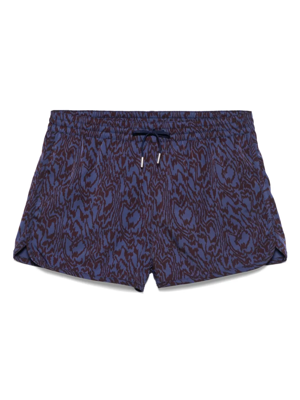 CDLP abstract-print swim shorts | Blue | Image 1