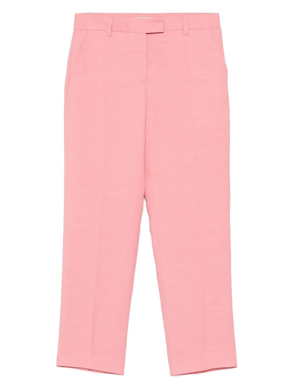 Alberto Biani Broek met slub-textuur Roze
