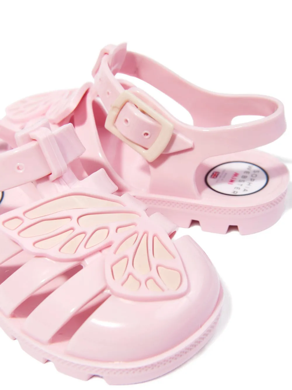 Sophia Webster Mini caged sandals Pink