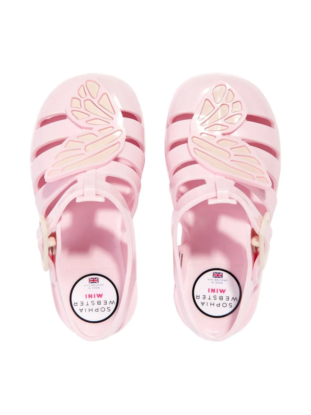 Sophia Webster Mini caged sandals Pink