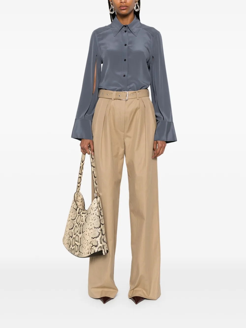 Victoria Beckham New CDC blouse - Grijs
