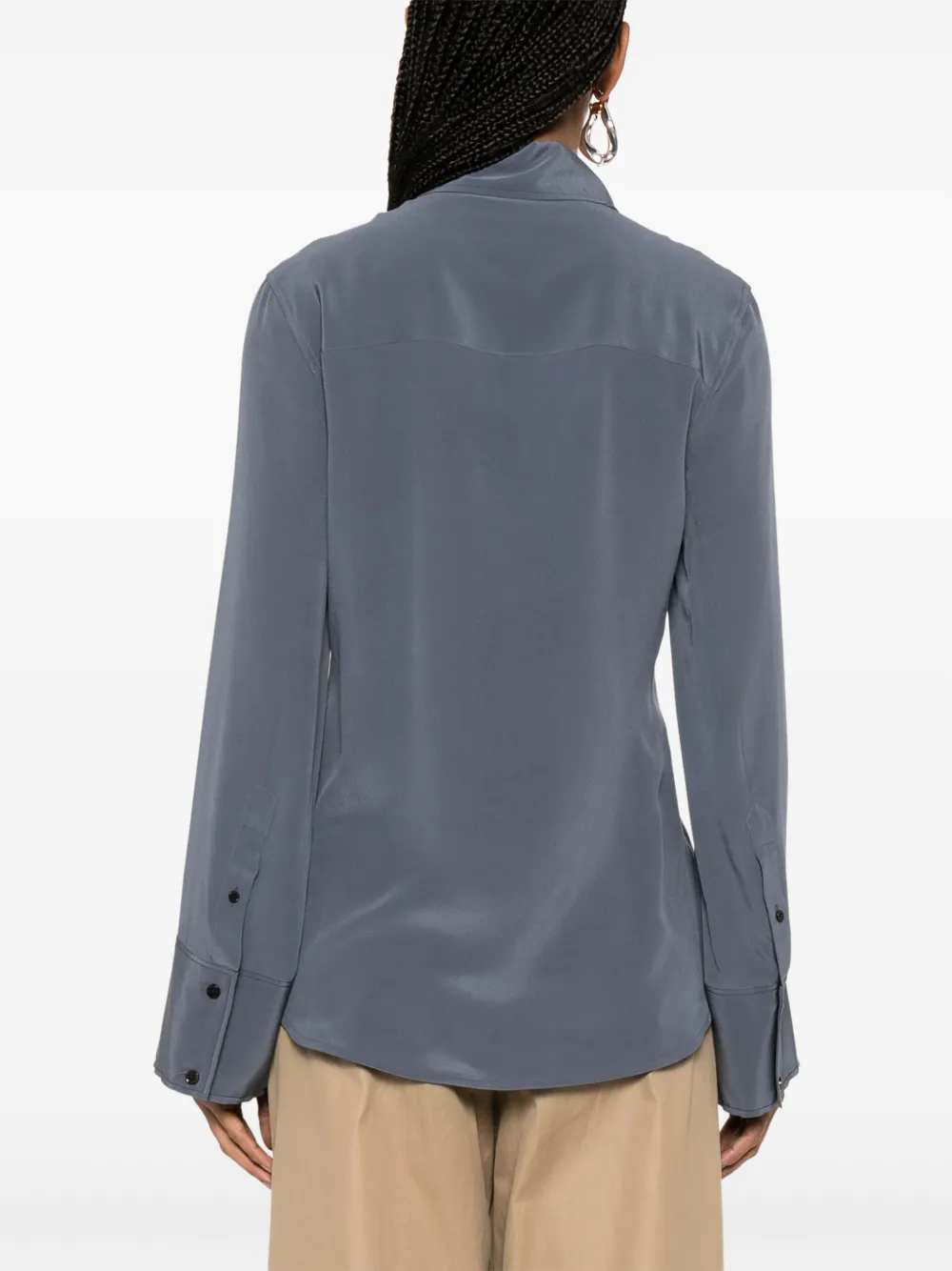 Victoria Beckham New CDC blouse Grijs