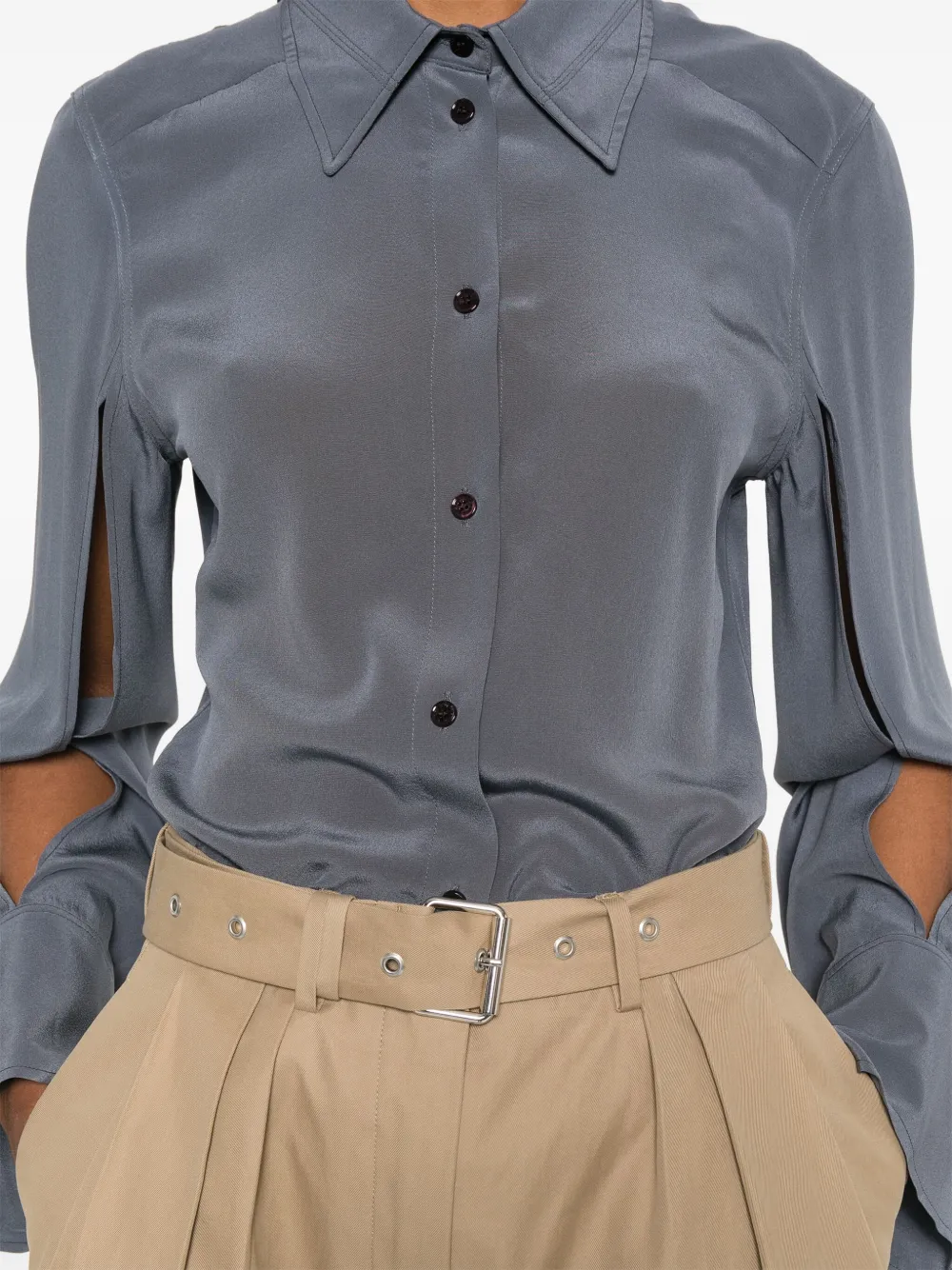 Victoria Beckham New CDC blouse Grijs