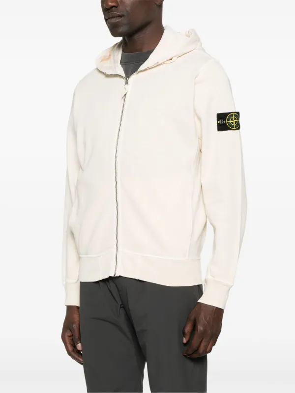 ★送料関税込★Stone  Malfile Fleece Effect Zip Hoodie Stone Island Malfile Fleece Crewneck Sweatshirt | Saks Fifth