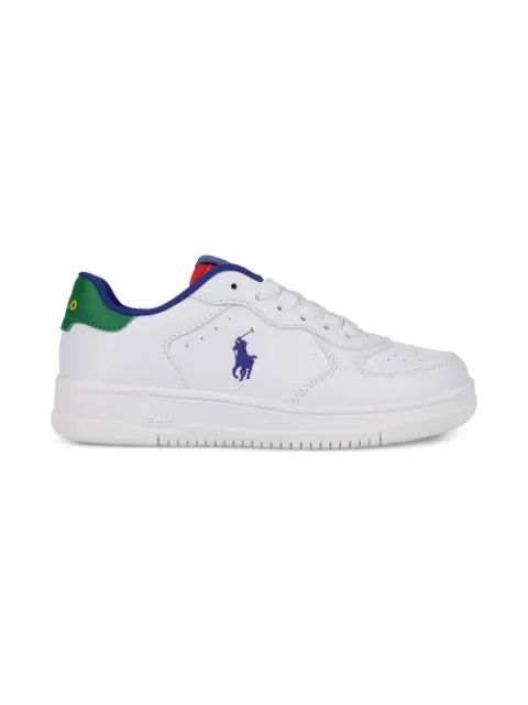 POLO RALPH LAUREN KIDS logo-embroidered sneakers