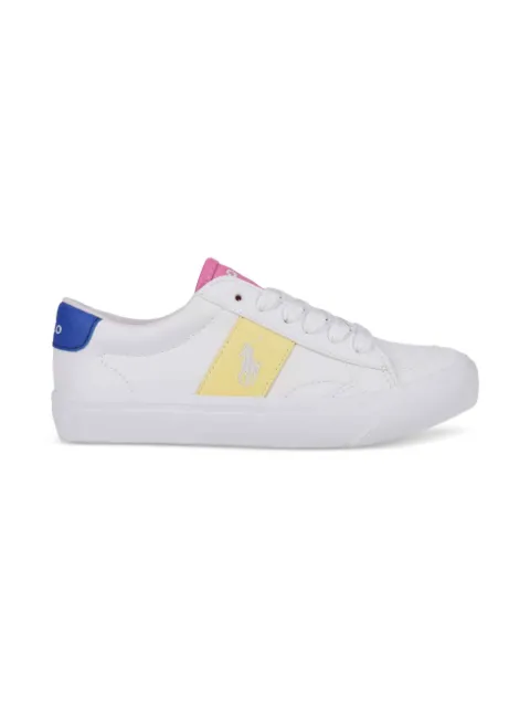 POLO RALPH LAUREN KIDS tenis con logo estampado