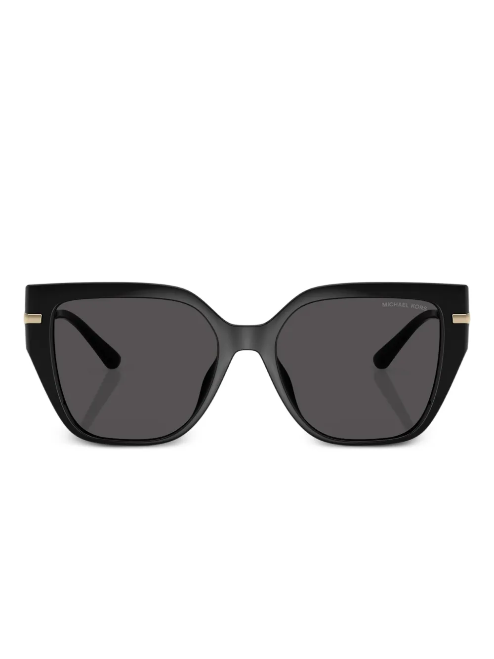 Michael Kors Zonnebril met cat-eye montuur Zwart