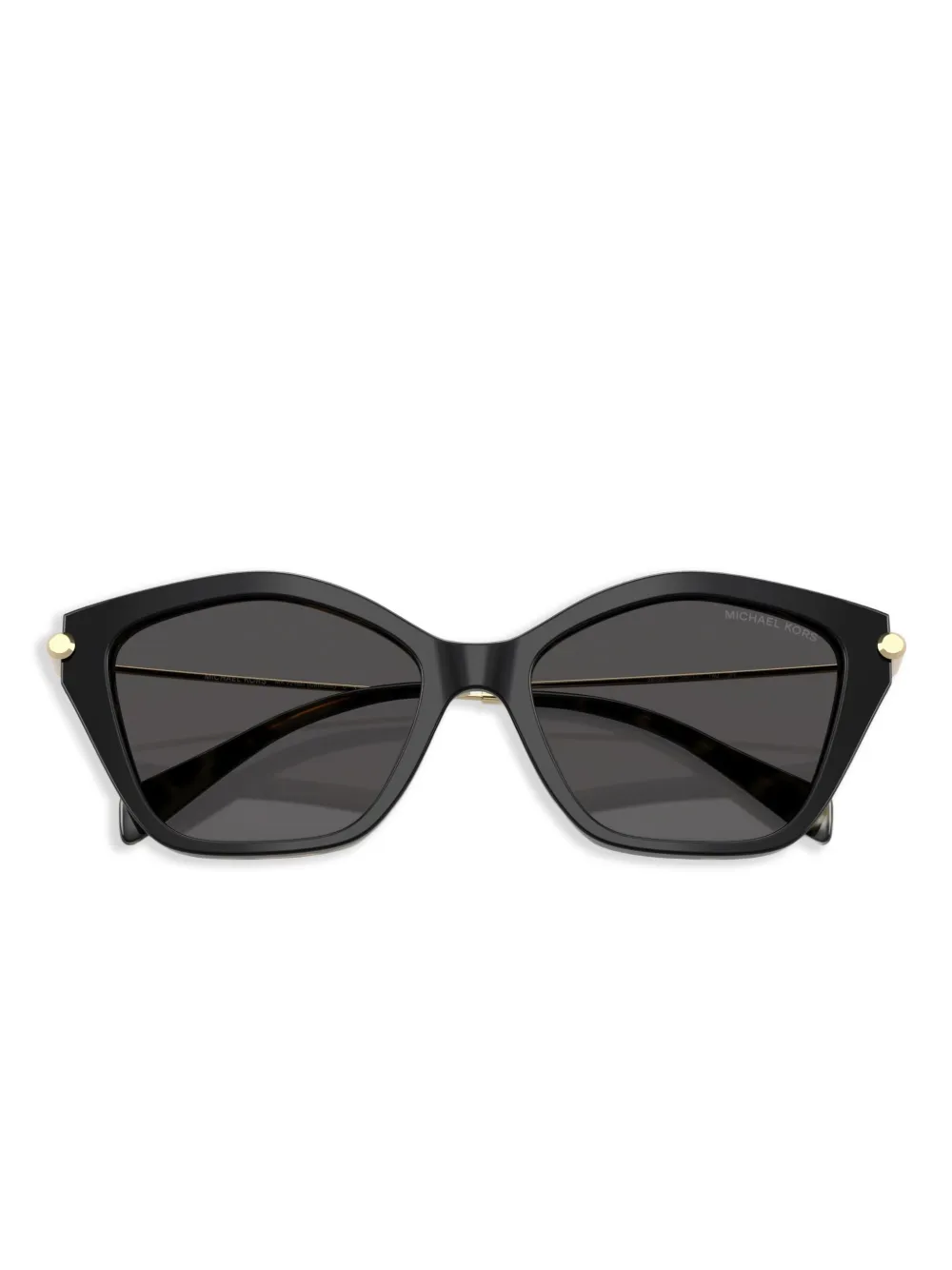 Michael Kors Zonnebril met cat-eye montuur Zwart
