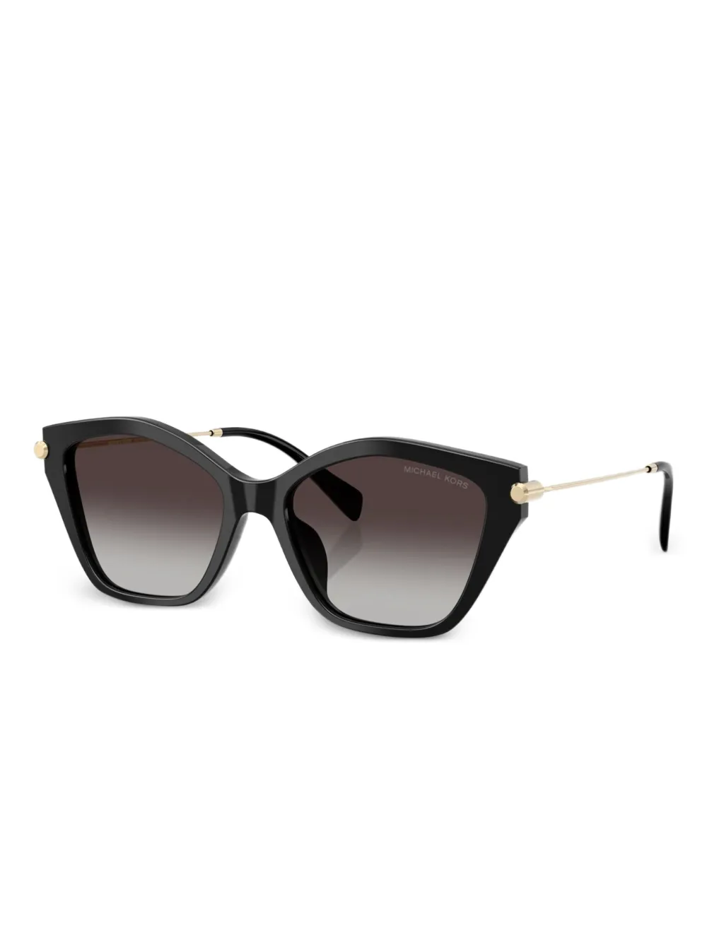 Michael Kors Zonnebril met cat-eye montuur Zwart