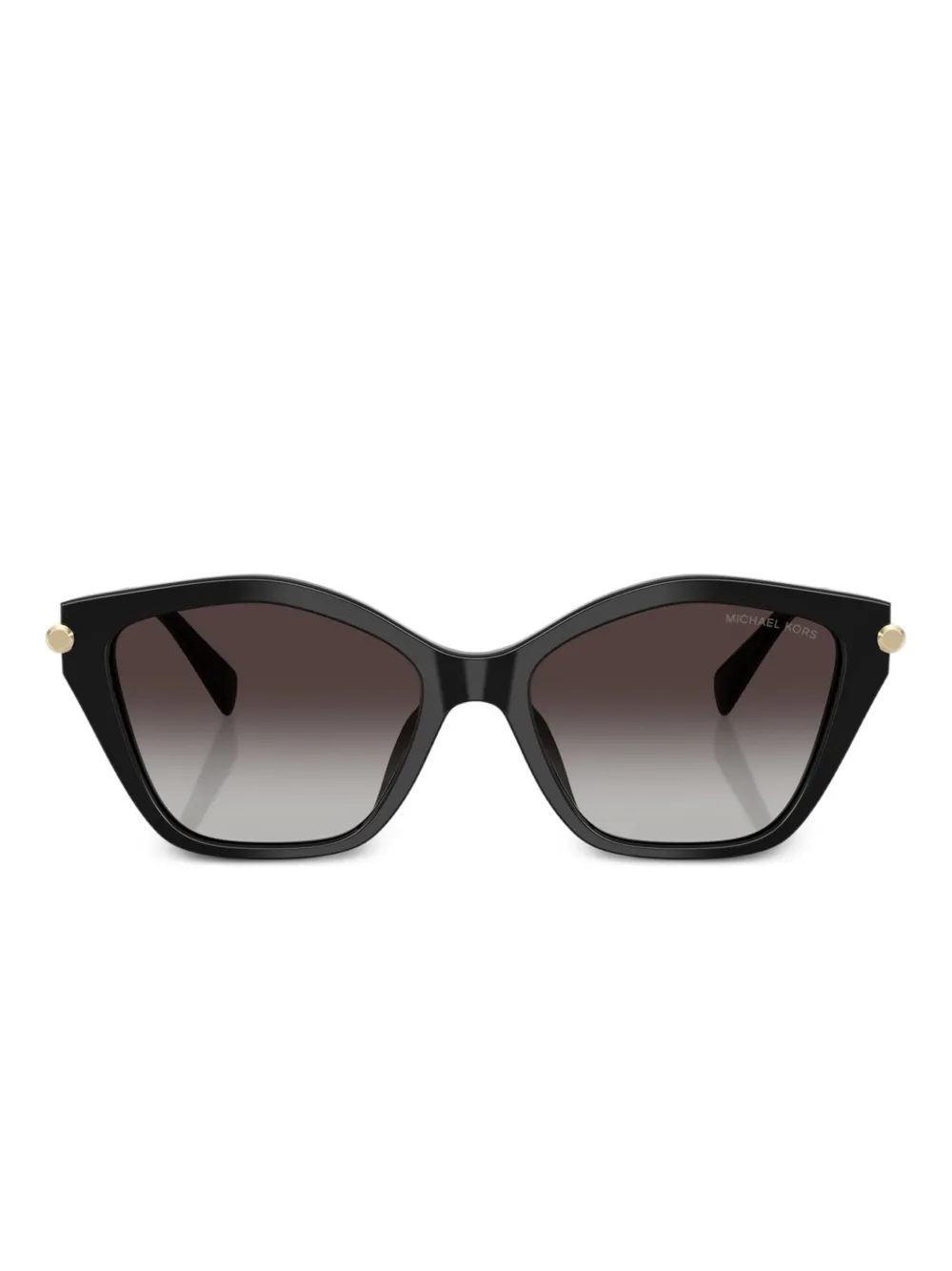 Michael Kors Zonnebril met cat-eye montuur Zwart