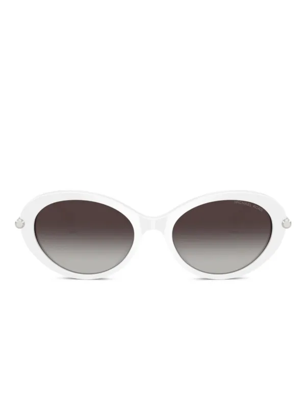 Michael Kors round-frame Sunglasses White FARFETCH PH