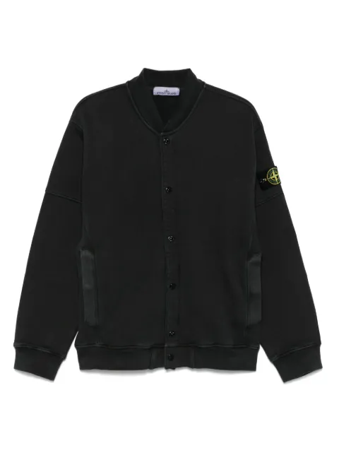Stone Island organic-cotton fleece sweatshirt