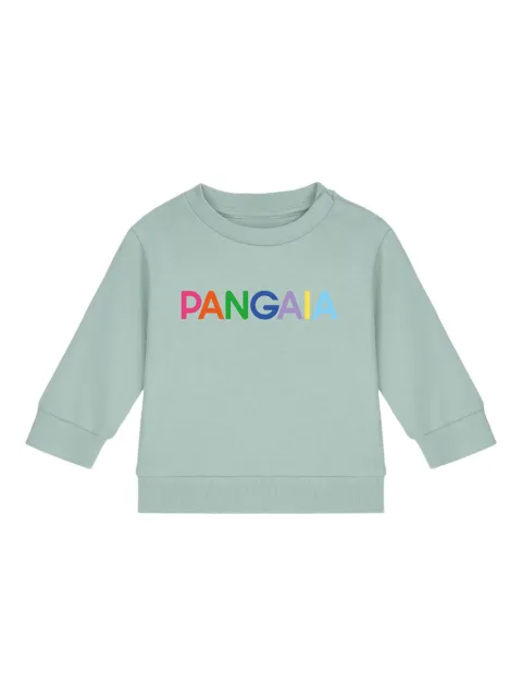 Pangaia Kids logo-graphic sweatshirt