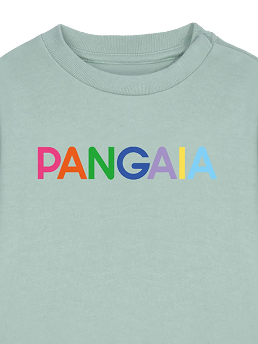 Pangaia Logo-graphic Sweatshirt In Green
