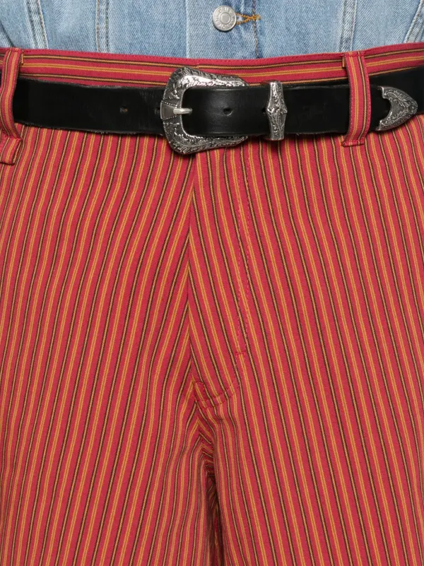 Martine Rose Twisted Skate Shorts | Red | FARFETCH BH