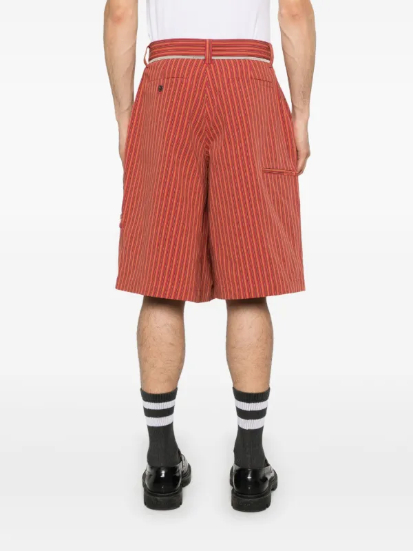 【関税込み】Martine Rose レッド Twisted Skate ショートパンツ Martine Rose Twisted Skate ショートパンツ | レッド | FARFETCH JP