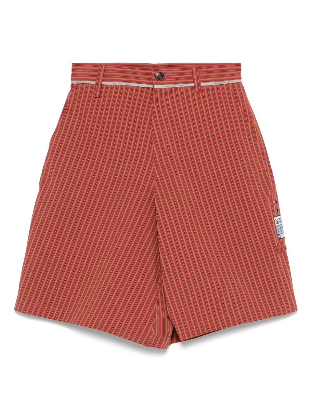 Martine Rose Twisted Skate shorts Rood