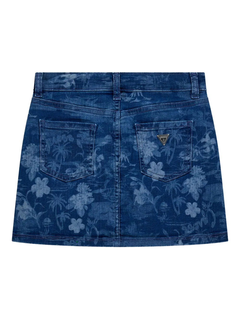 guess kids floral-print denim skirt | Denim Skirts | Image 2