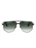 Cazal navigator-frame sunglasses - Silver